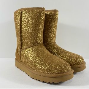 UGG Australia Classic Short II Foil Glam Boots